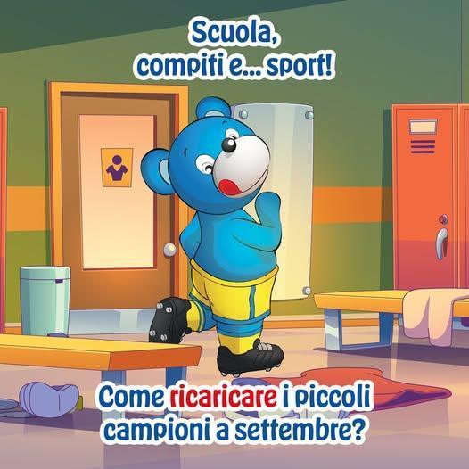 🔋🐻Tra banchi di scuola e campi da gioco: la carica di OrsoVit! 🎒💪