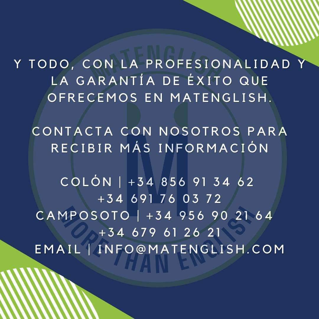 Apoyo Escolar Matenglish