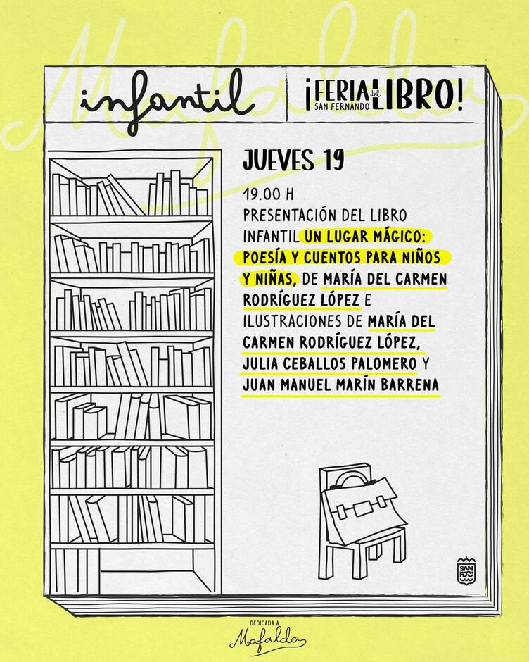 Feria del Libro del 16 al 21 de junio de 2025 Plaza del Rey, San Fernando