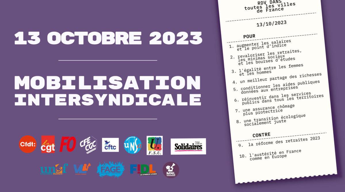UNE JOURNÉE D'ACTION LE 13 OCTOBRE POUR LES SALAIRES, L'ÉGALITÉ FEMMES-HOMMES UNE JOURNÉE D'ACTION LE 13 OCTOBRE POUR LES SALAIRES, L'ÉGALITÉ FEMMES-HOMMES