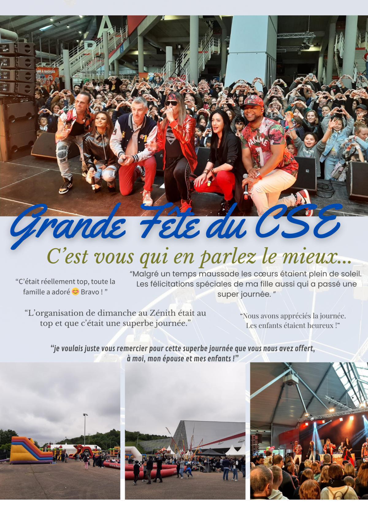 RETOUR SUR LA GRANDE FÊTE DU CSE : AVIS DU SNE-CGC ET VOUS ? RETOUR SUR LA GRANDE FÊTE DU CSE : AVIS DU SNE-CGC ET VOUS ?