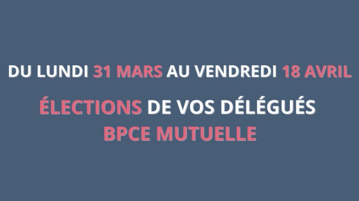 VOTEZ POUR ÉLIRE LES DÉLÉGUÉS QUI VONT REPRÉSENTER LA CEGEE AUPRÈS DE BPCE MUTUELLE VOTEZ POUR ÉLIRE LES DÉLÉGUÉS QUI VONT REPRÉSENTER LA CEGEE AUPRÈS DE BPCE MUTUELLE