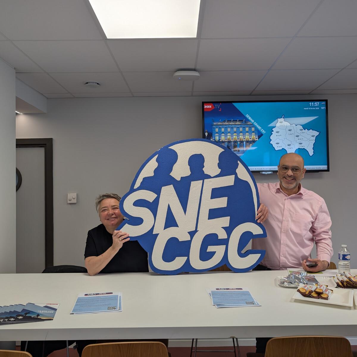 Le SNE-CGC A METZ LA HALLE POUR DIALOGUER SUR L'ACCORD CET