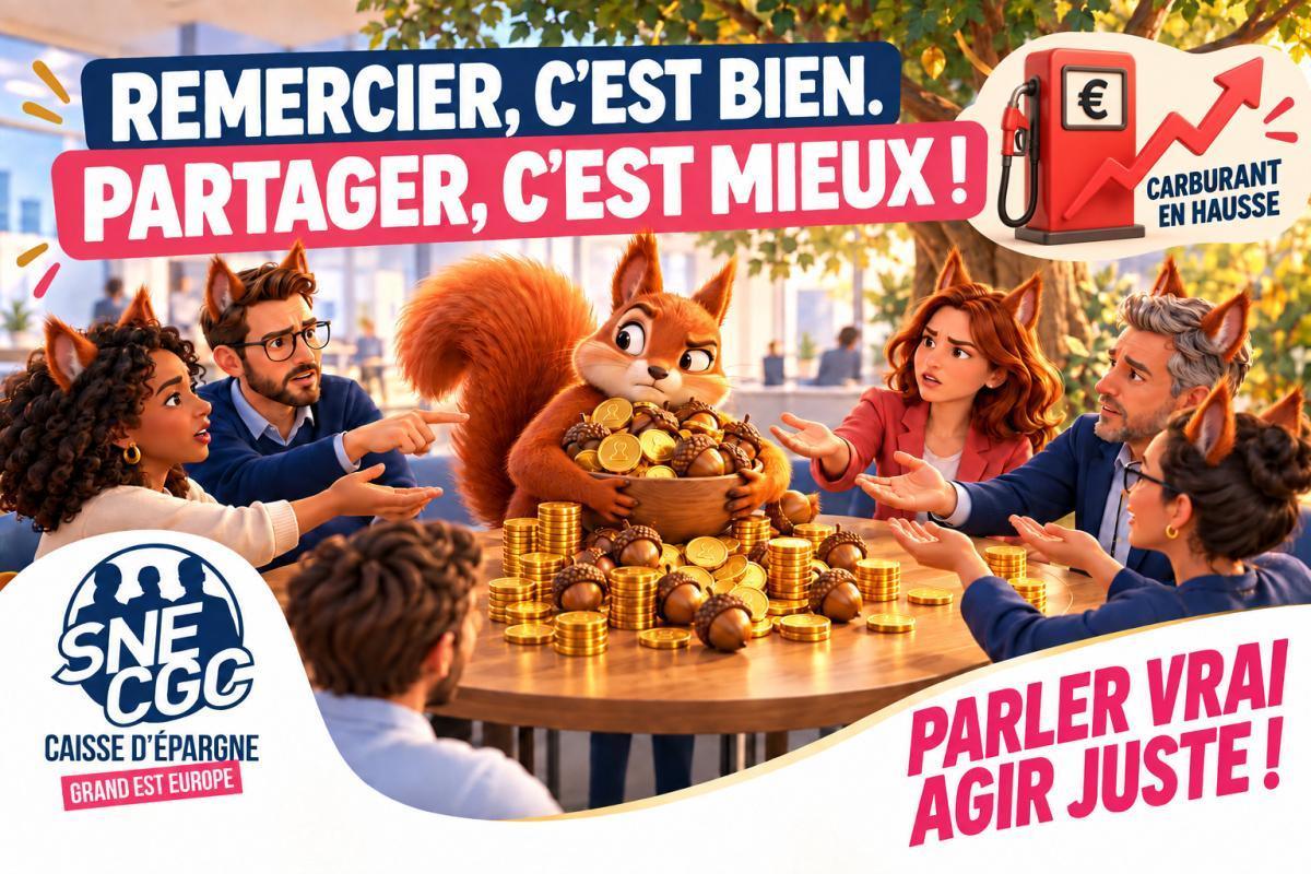 REMERCIER, C'EST BIEN. PARTAGER, C'EST MIEUX !