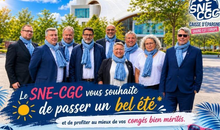 LE SNE-CGC VOUS SOUHAITE DE PASSER UN BEL ÉTÉ 2026