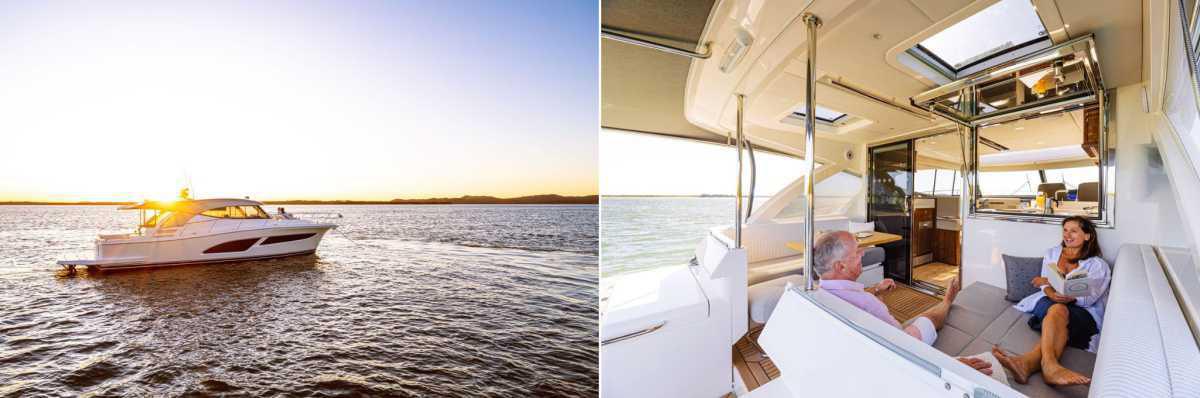 The Riviera fleet heads to Sanctuary Cove for their only Australian boat show display for 2023 The Riviera fleet heads to Sanctuary Cove for their only Australian boat show display for 2023