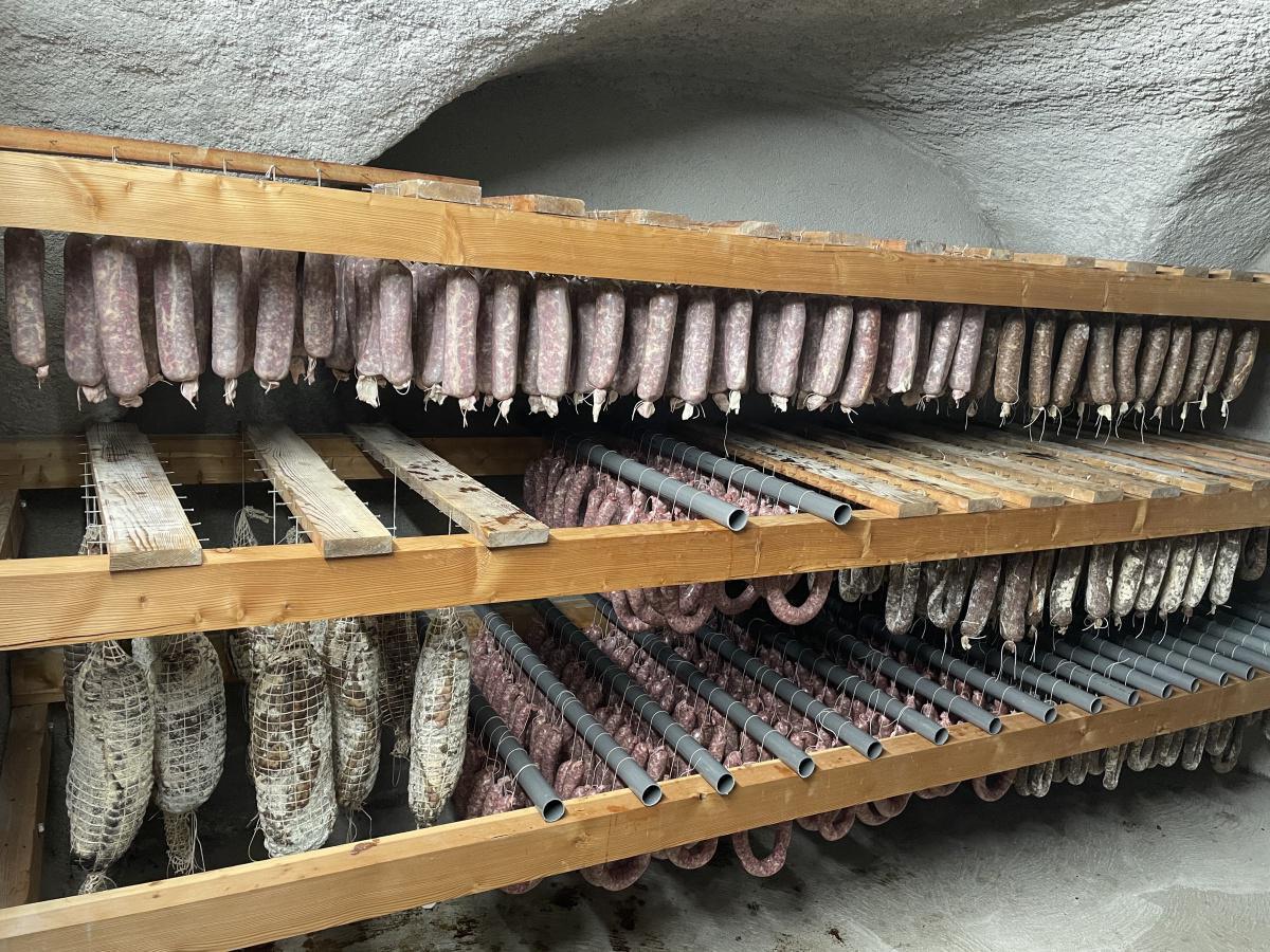 Une ferme en altitude Une ferme en altitude