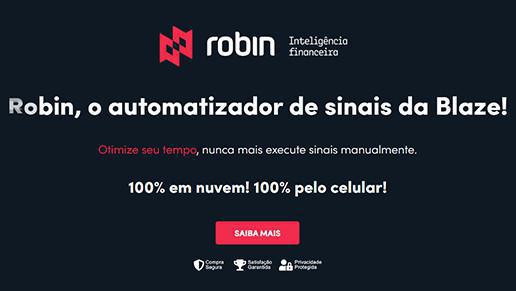 ROBIN - O AUTOMATIZADOR DE SINAIS DA BLAZE!