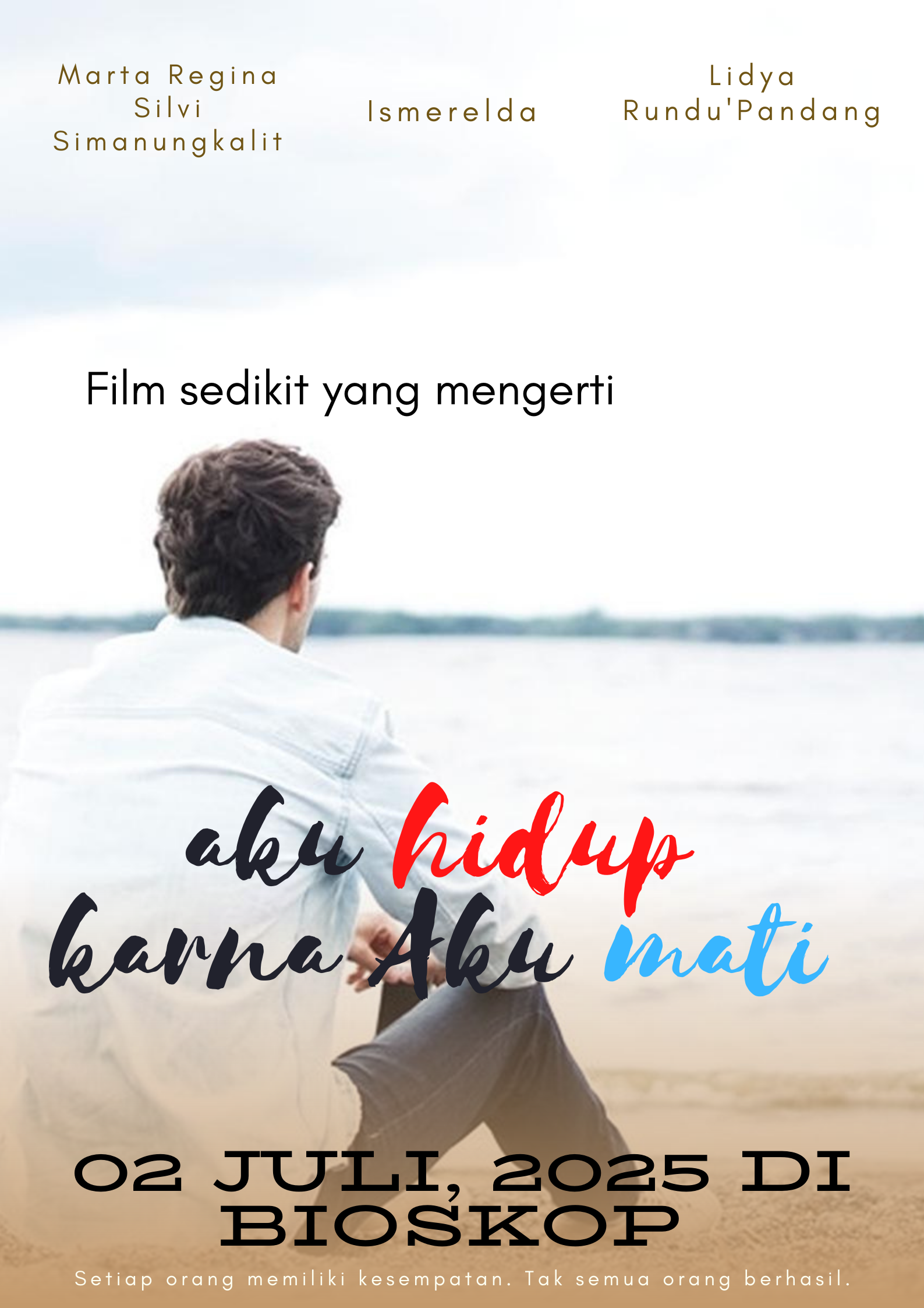 Poster Film Badai Laut Biru