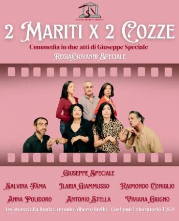 Teatro Stabile Nisseno presenta "2 Mariti X 2 Cozze"