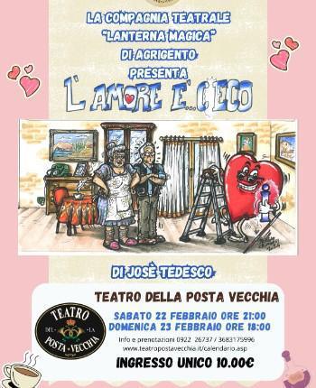 "L'Amore è...Ceco" commedia brillante di Josè Tedesco (inizio ore 18:00)