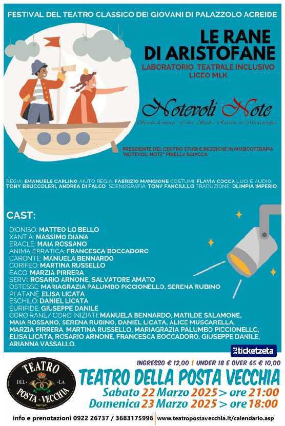 Le Rane di Aristofane (inizio ore 18.00)