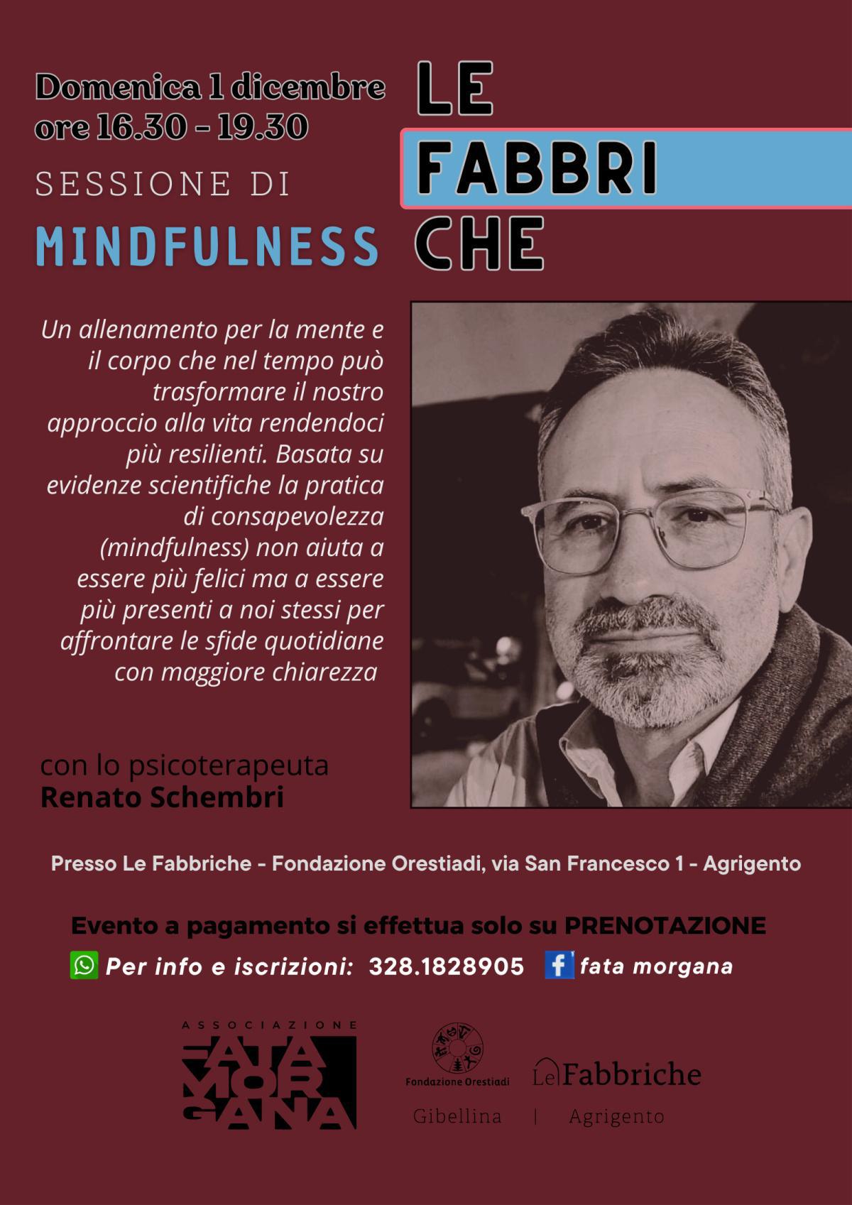 Sessione di Mindfulness - Le Fabbriche (inizio ore 16:30)