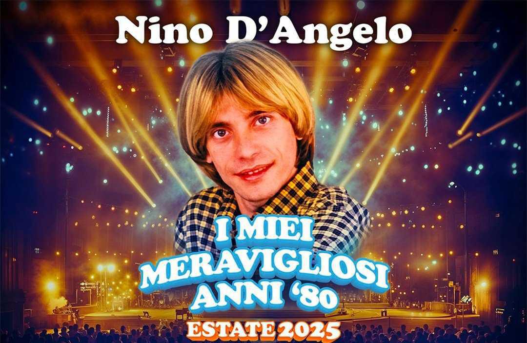 Nino D’Angelo Live ad Agrigento “I Miei Meravigliosi Anni ‘80 - Estate 2025” (inizio ore 21.30)