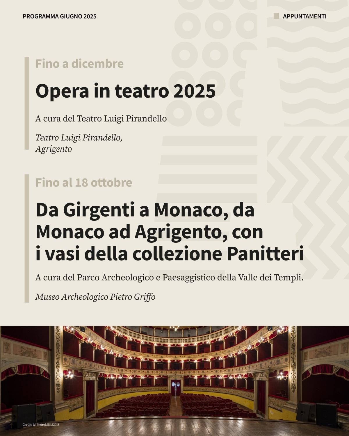 Mostra - Da Girgenti a Monaco, da Monaco ad Agrigento con i vasi della collezione “Panitteri”