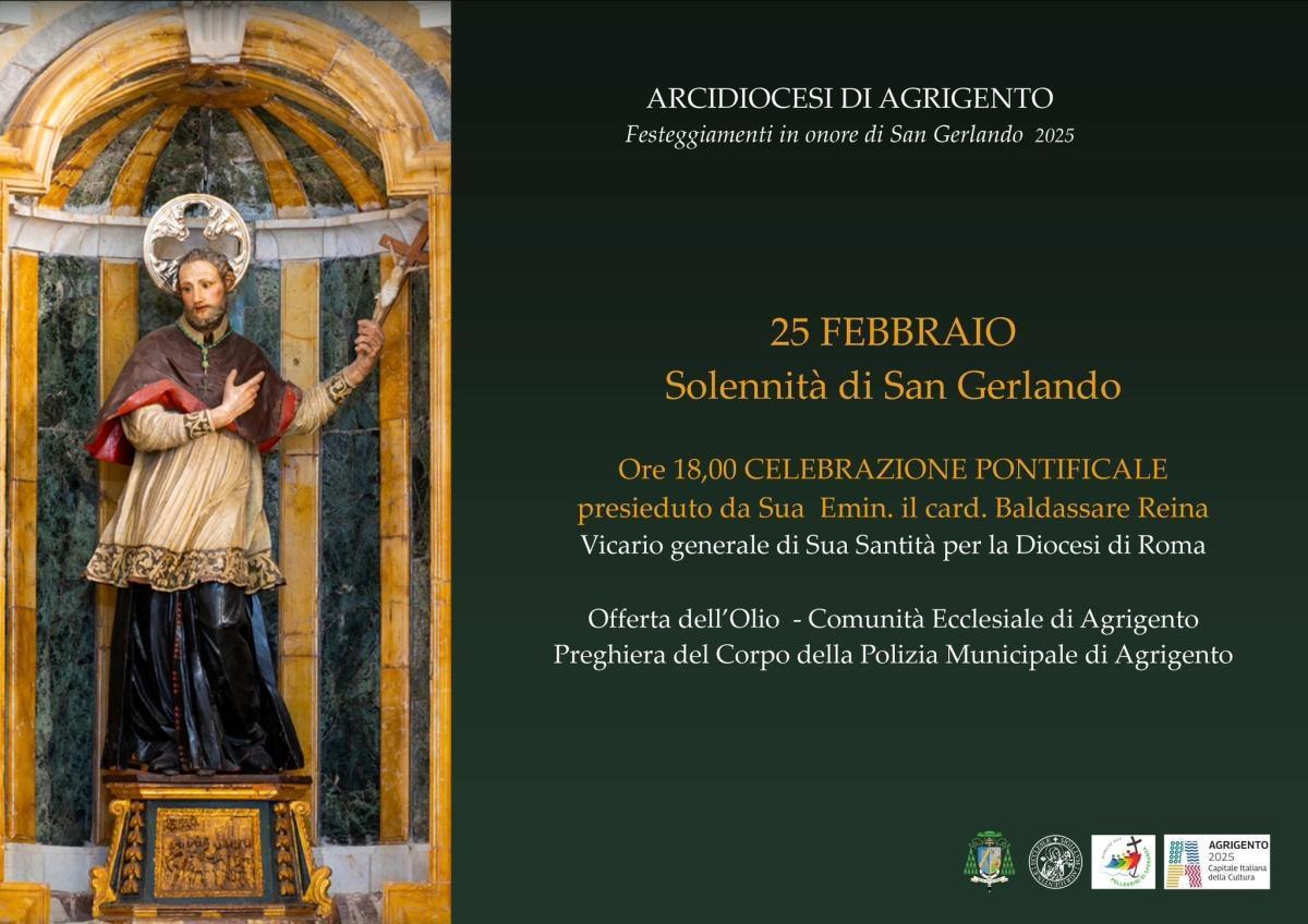 Comunità e identità. Pontificale del Santo Patrono Gerlando (inizio ore 18.00)