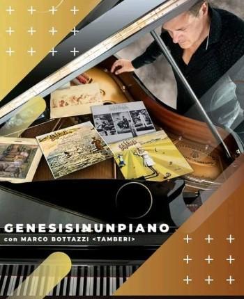 Marco Bottazzi Tamberi "Genesisinunpiano" omaggio alla storica band Inglese Genesis (inizio ore 19:30)