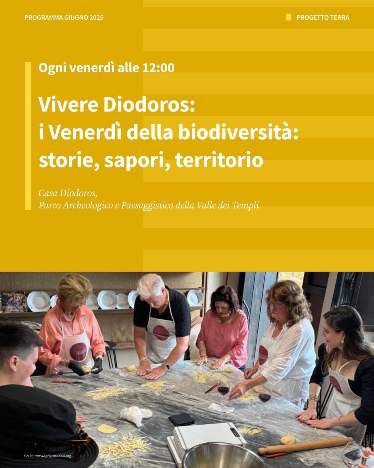 Vivere Diodoros: I venerdì della Biodiversità tra Storie, Sapori e Territorio (inizio ore 12:00)