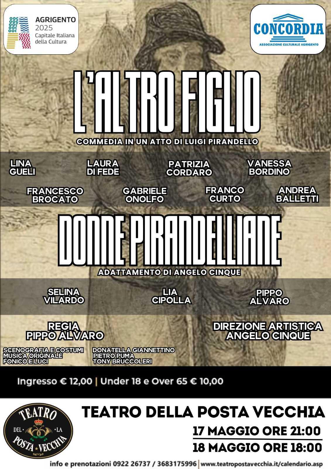 L'Altro Figlio - Donne Pirandelliane (inizio ore 18:00)