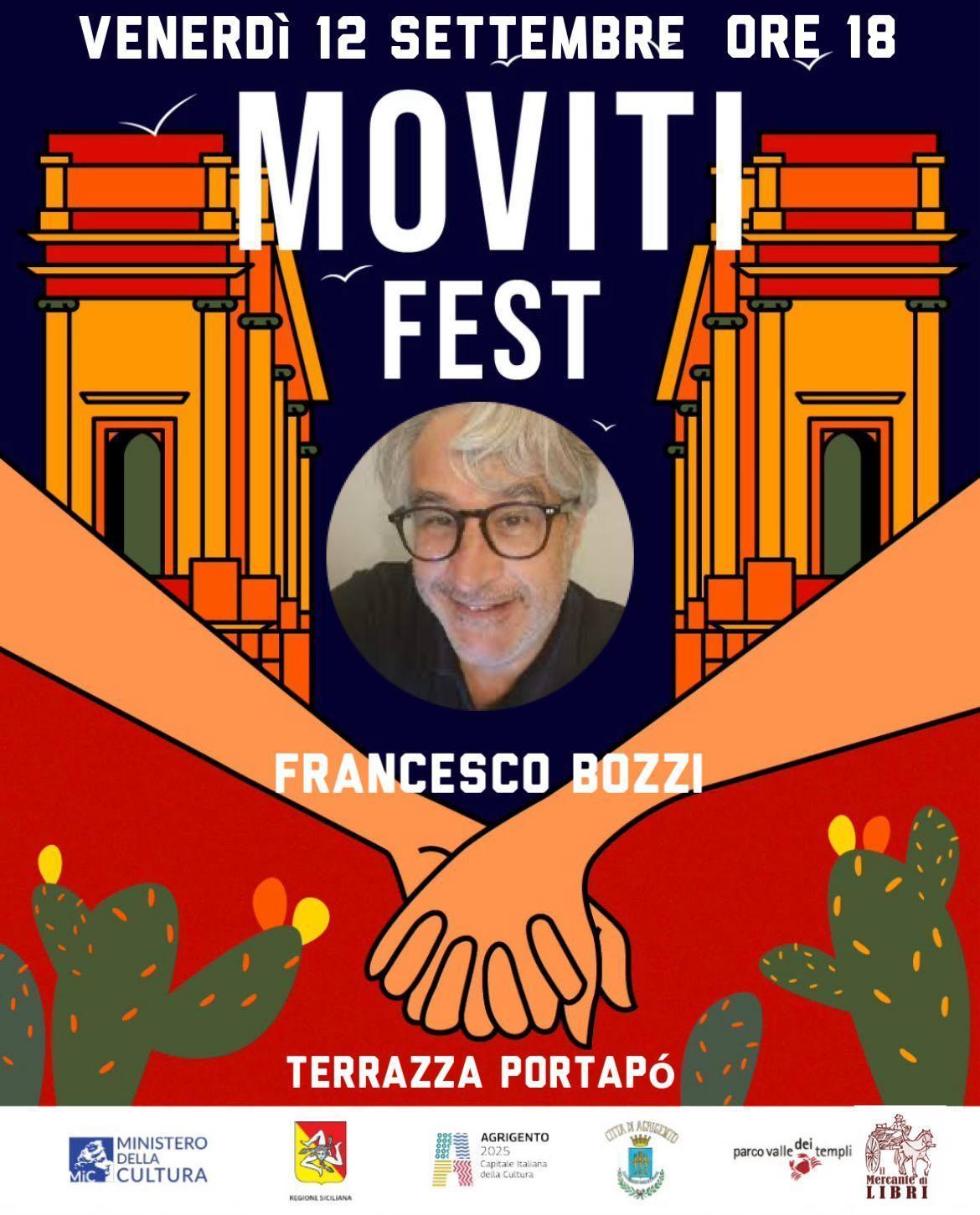 Moviti Fest - Francesco Bozzi (inizio ore 18:00) Moviti Fest - Francesco Bozzi (inizio ore 18:00)