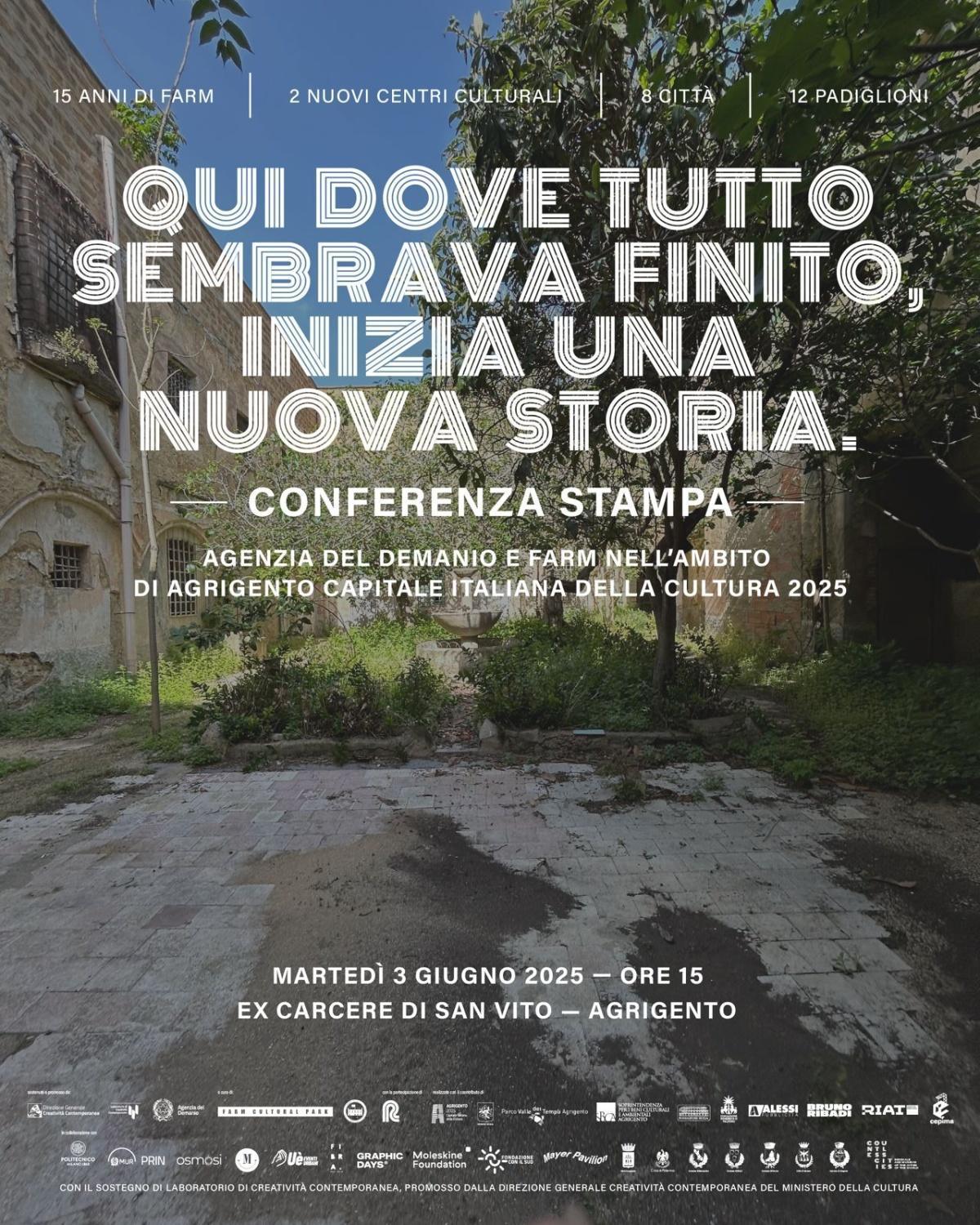 Conferenza Stampa "Qui dove tutto sembrava finito, inizia una nuova storia" (inizio ore 15.00)