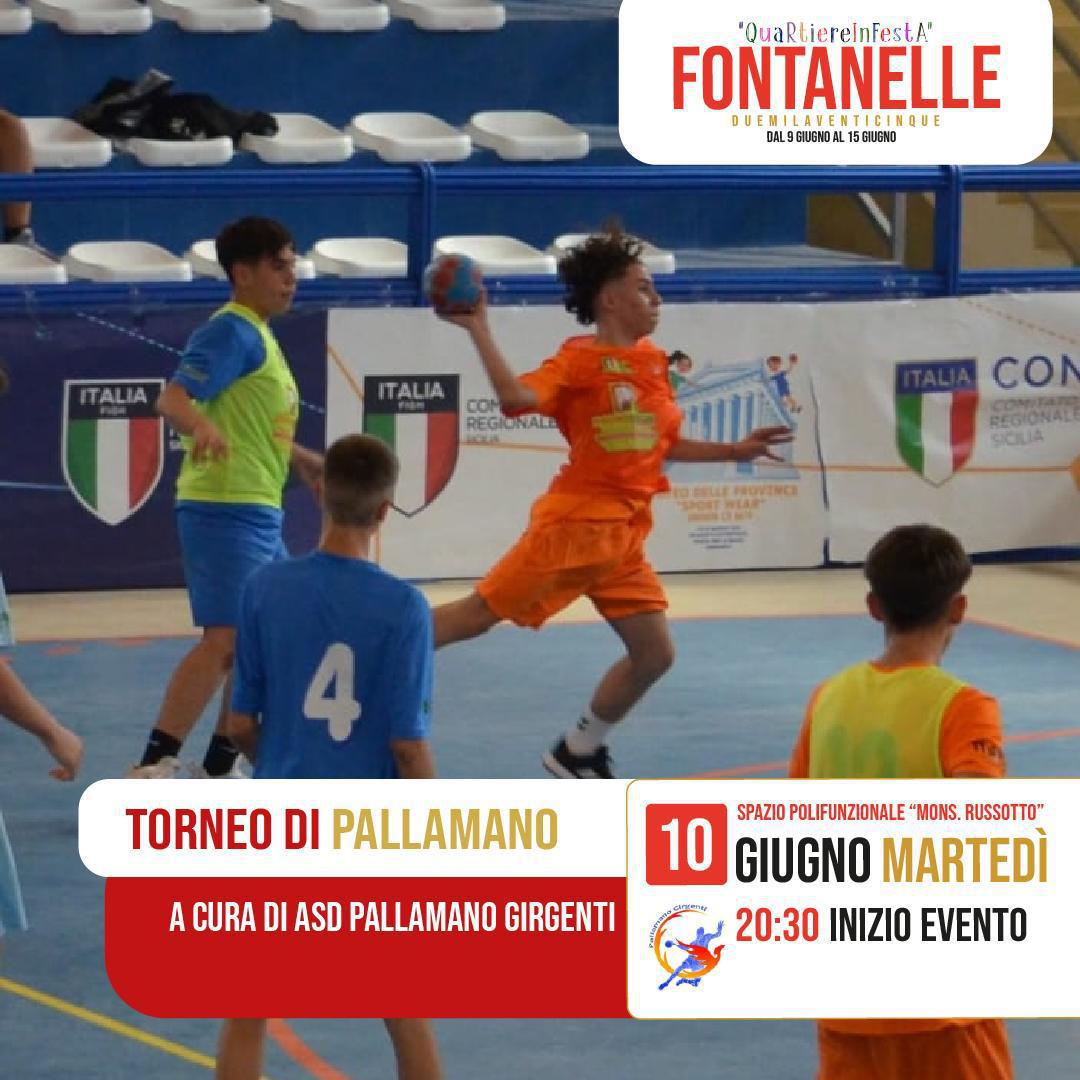 Torneo di Pallamano (inizio ore 20:30)