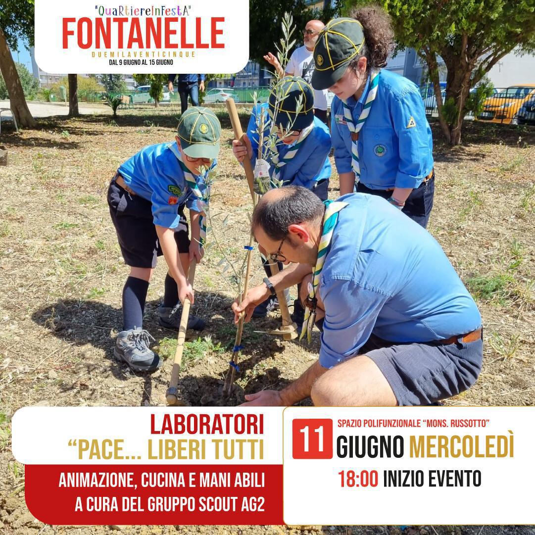 Laboratori "Pace per Tutti" (inizio ore 18:00)
