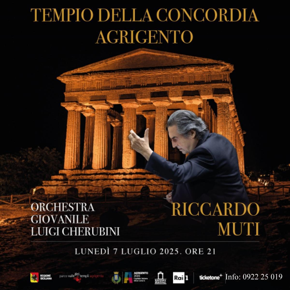 Concerto Orchestra Giovanile Luigi Cherubini diretta dal Maestro Riccardo Muti (inizio ore 21:30)