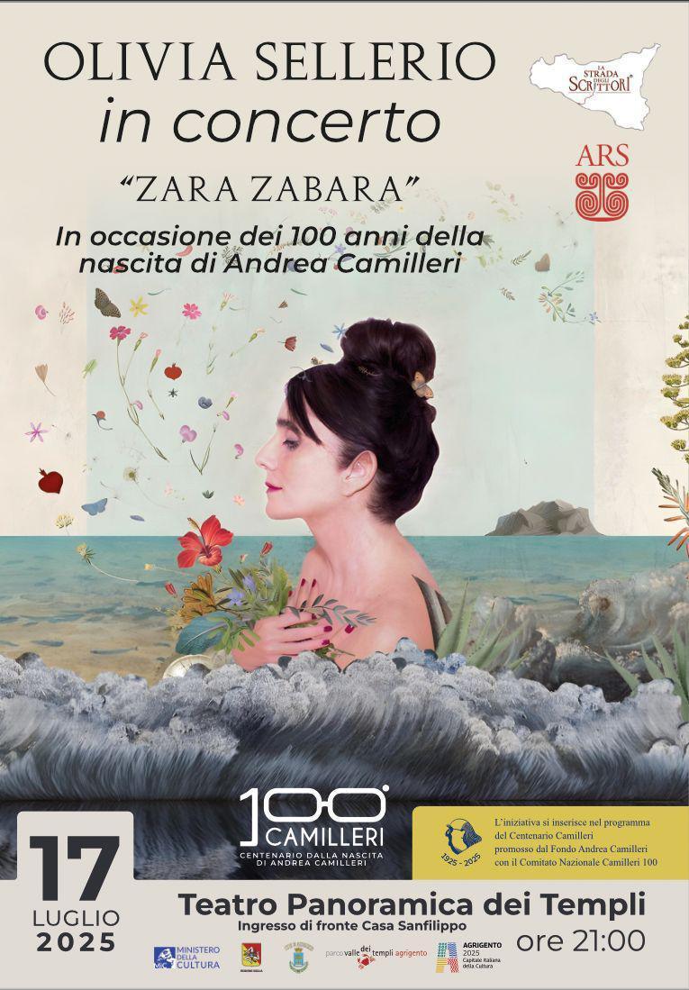 Concerto Evento “Olivia Sellerio canta Montalbano” (inizio ore 21.00)