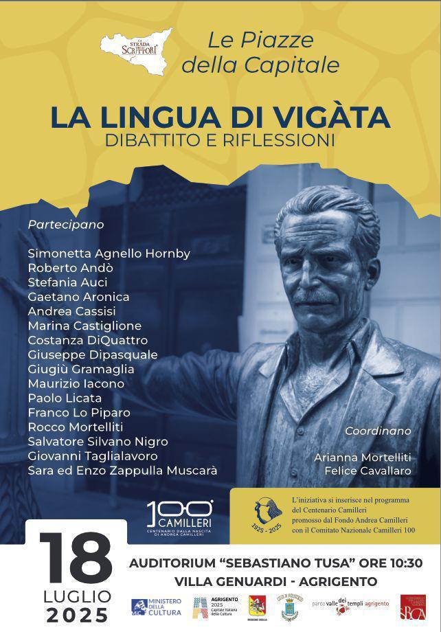 “La lingua di Vigata” (inizio ore 10.30)