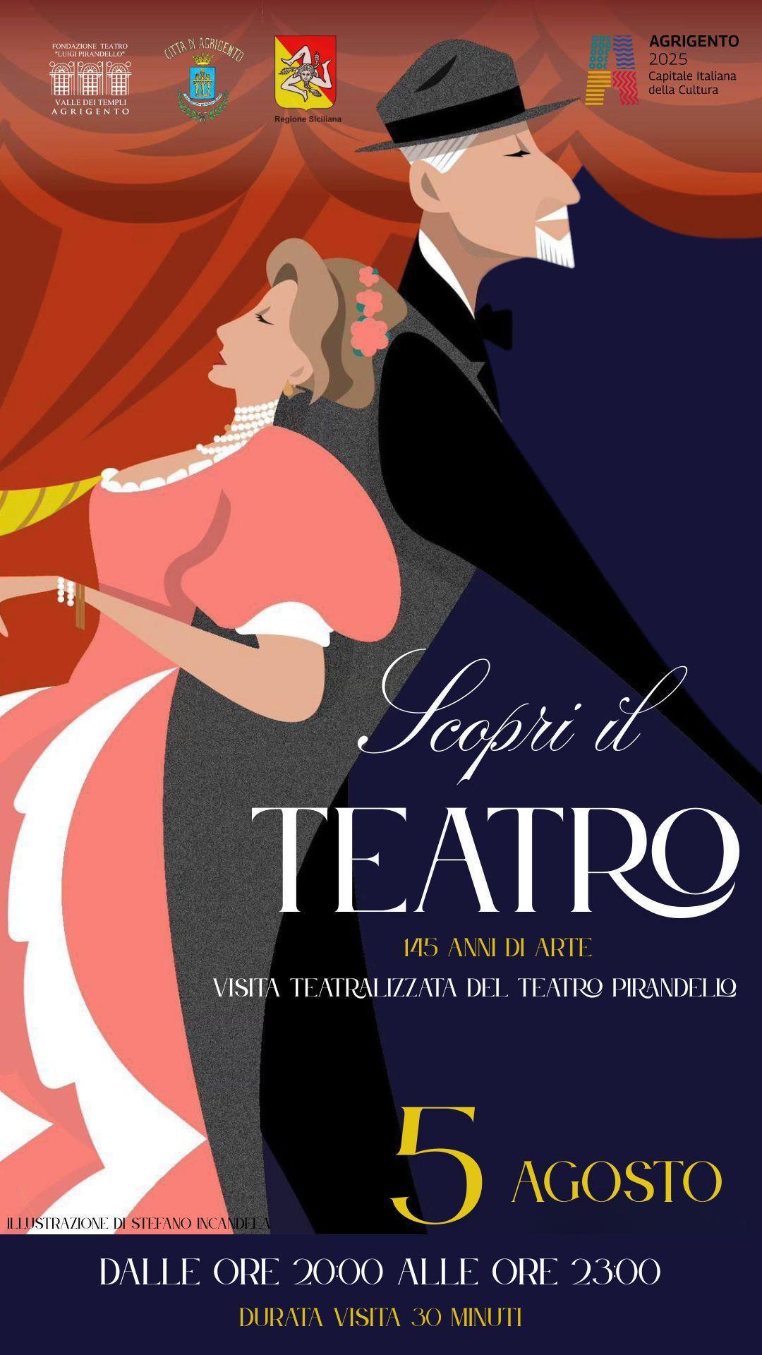 SCOPRI IL TEATRO: Visite teatralizzate (dalle ore 20:00 alle 23:00)