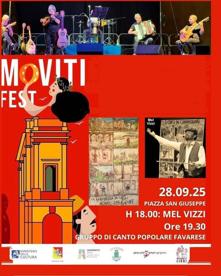 MoViti Fest - Gruppo di Canto Popolare Favarese (inizio ore 19.30)