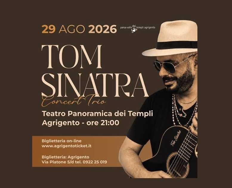 Tom Sinatra - Concert Trio "Suoni nella Valle" (start h. 21:00)