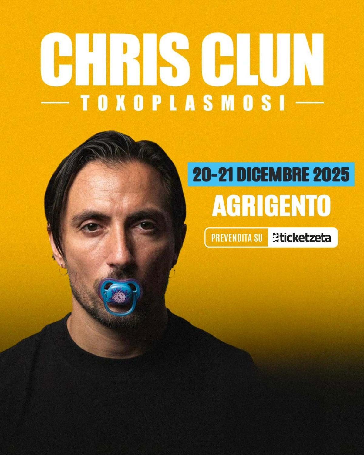 Chris Clun in "Toxoplasmosi" (inizio ore 20.00)