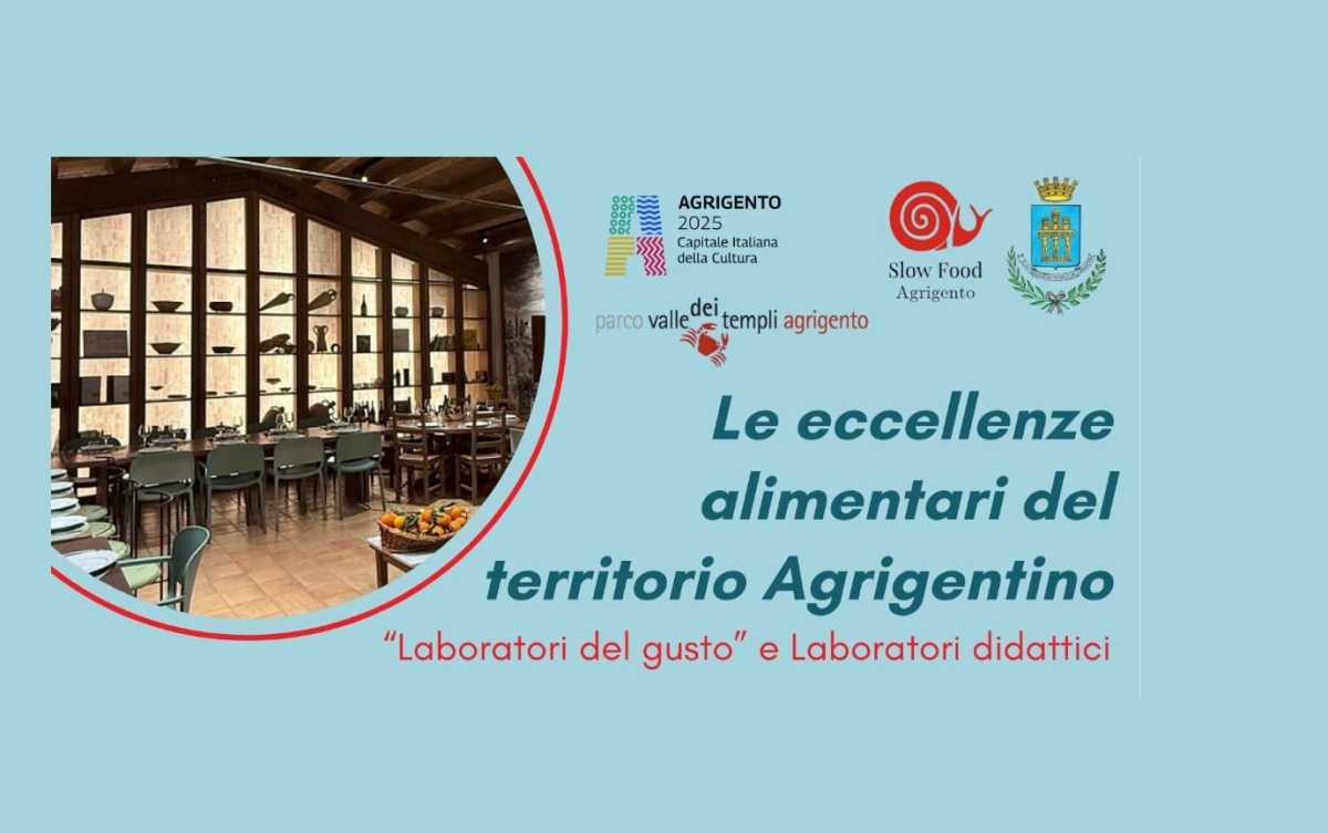 Le eccellenze alimentari del territorio Agrigentino "Laboratori del gusto" e Laboratori didattici (inizio ore 17:30) Le eccellenze alimentari del territorio Agrigentino "Laboratori del gusto" e Laboratori didattici (inizio ore 17:30)