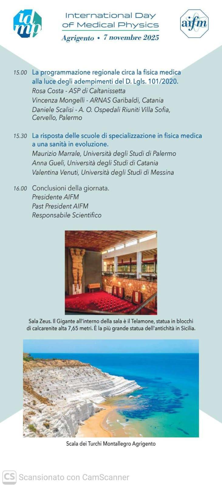 Medical Physics and Emerging Technologies: Ishaping the Next Decade (dalle ore 9.00)