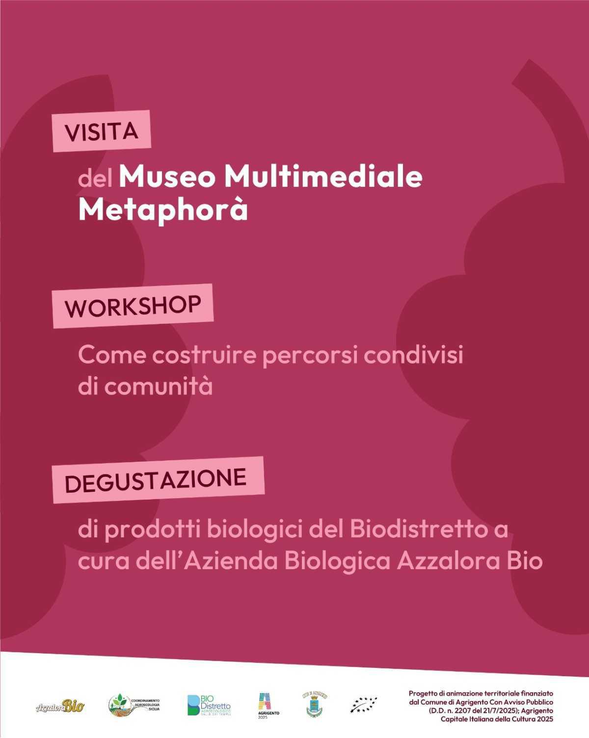 Laboratori di Agroecologia: costruire percorsi condivisi tra cultura, ecologia e comunità (inizio ore 17.00)