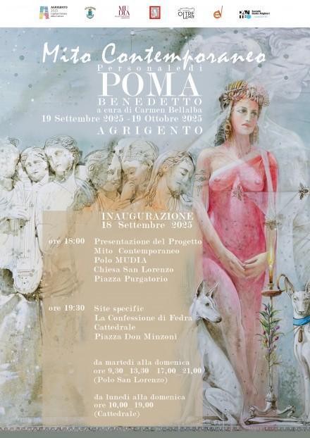 Inaugurazione "Mito Contemporaneo" Personale di Poma Benedetto (inizio ore 18.00)