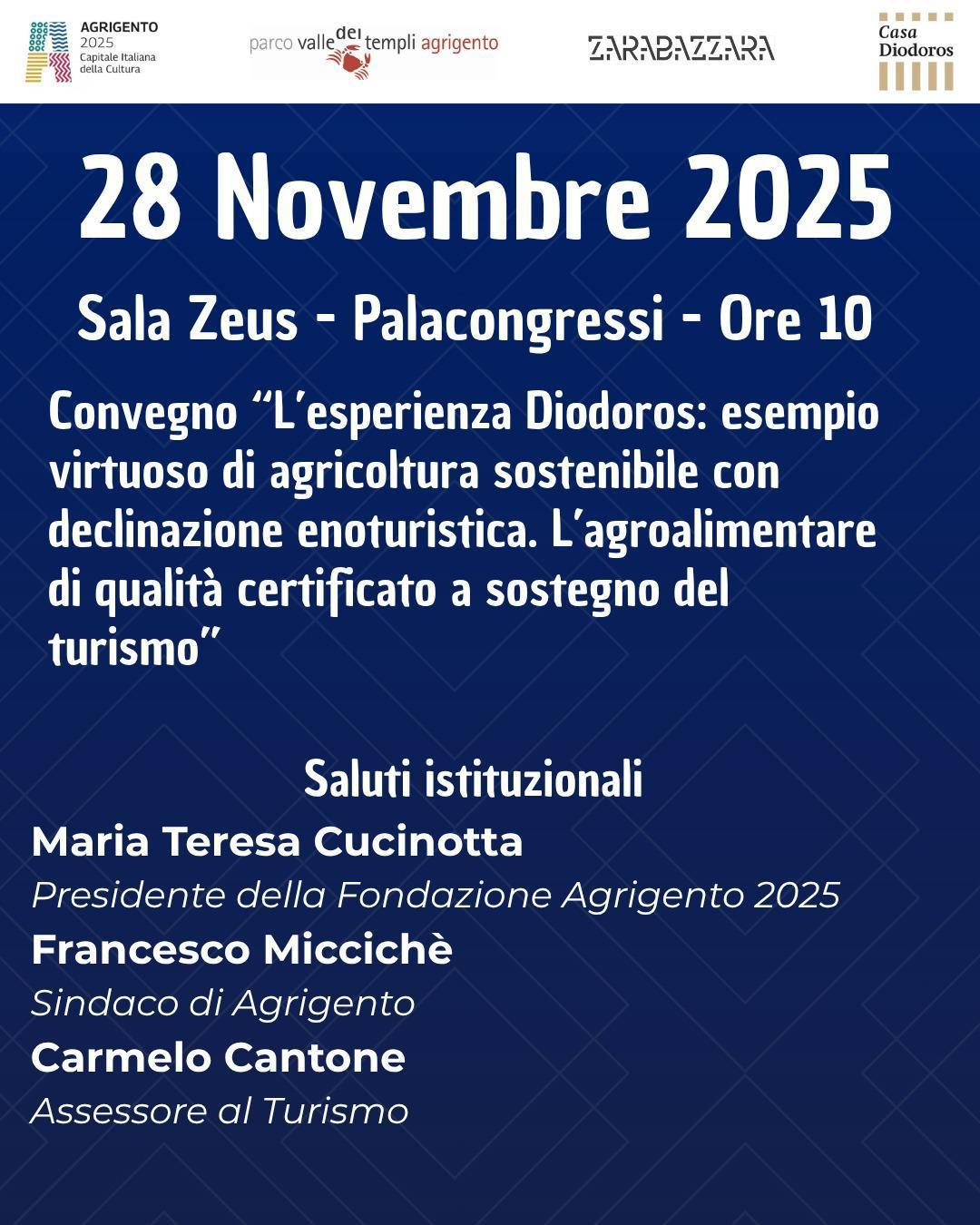 Vivere Diodoros - Nutrire i territori (inizio ore 10.00) Vivere Diodoros - Nutrire i territori (inizio ore 10.00)