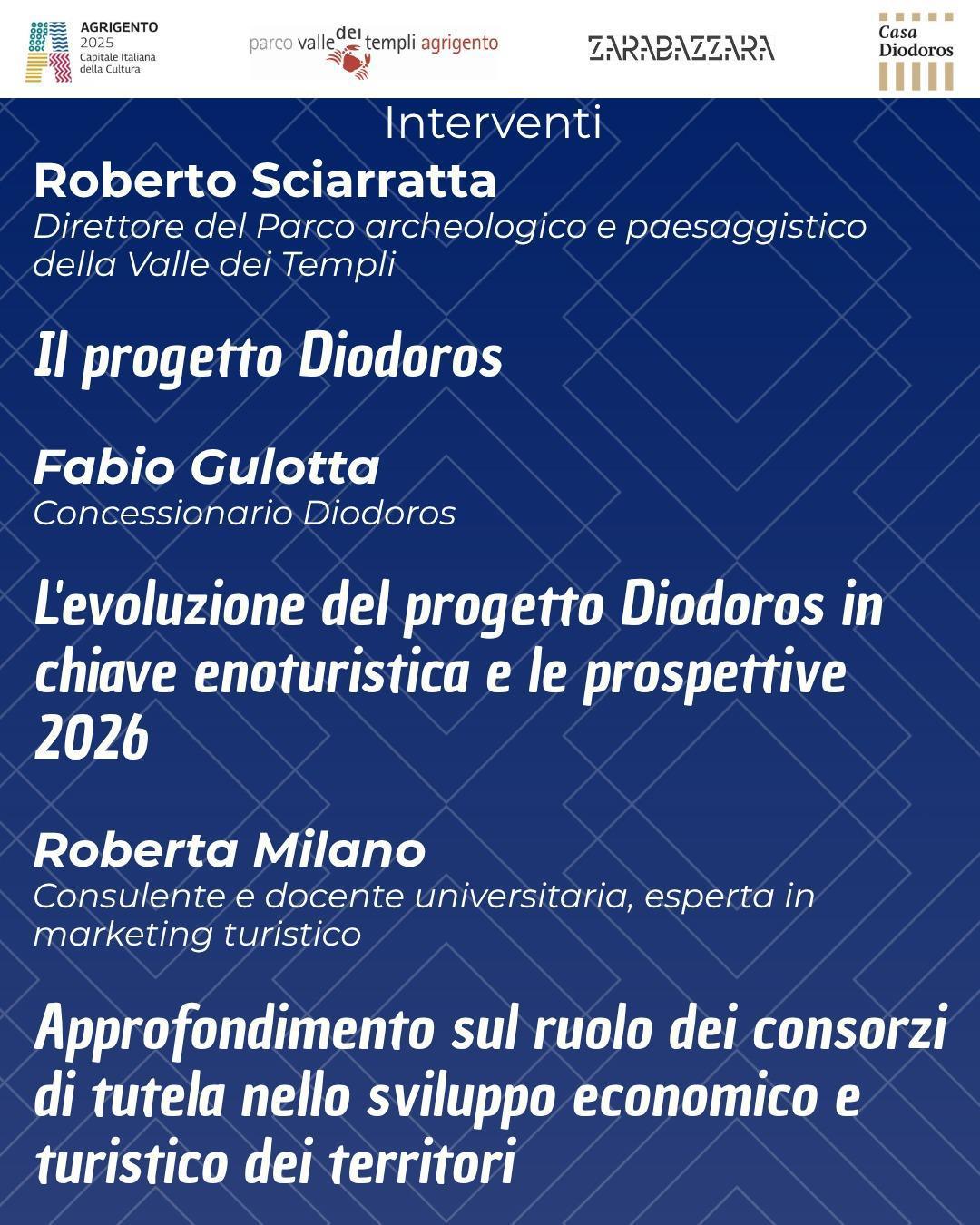 Vivere Diodoros - Nutrire i territori (inizio ore 10.00)