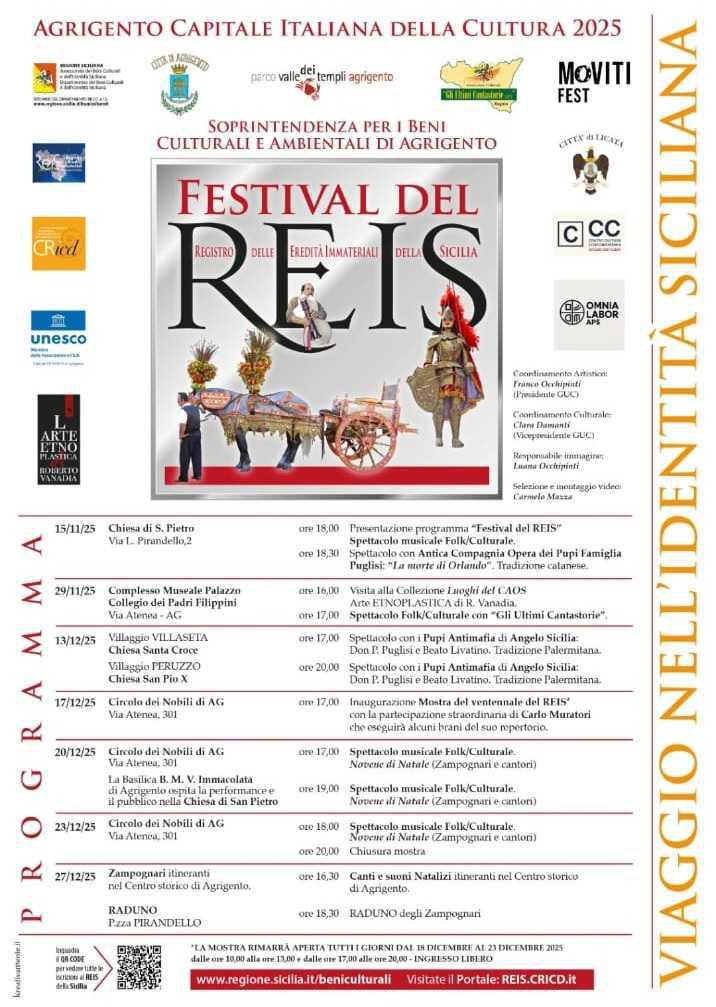 Festival Del Reis - Visita al Museo (inizio ore 16.00) 