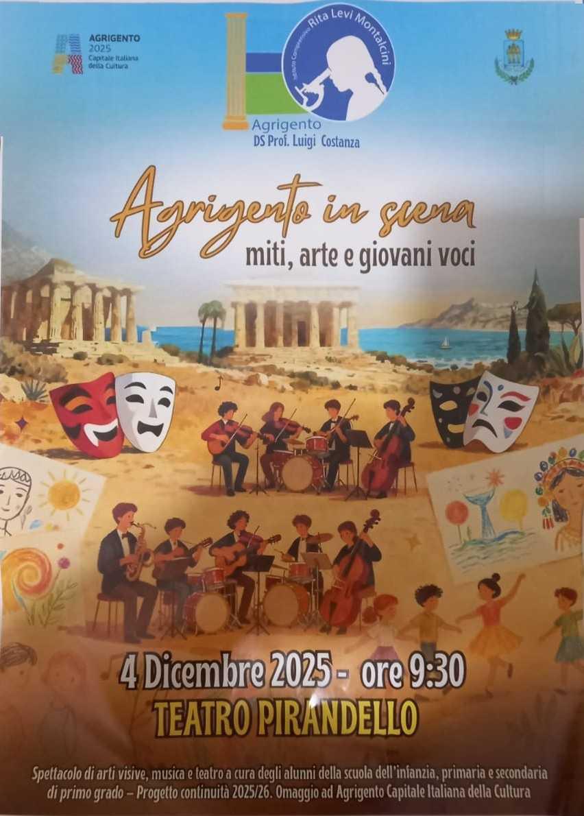 Agrigento in Scena - miti, arte e giovani voci (inizio ore 9.30)