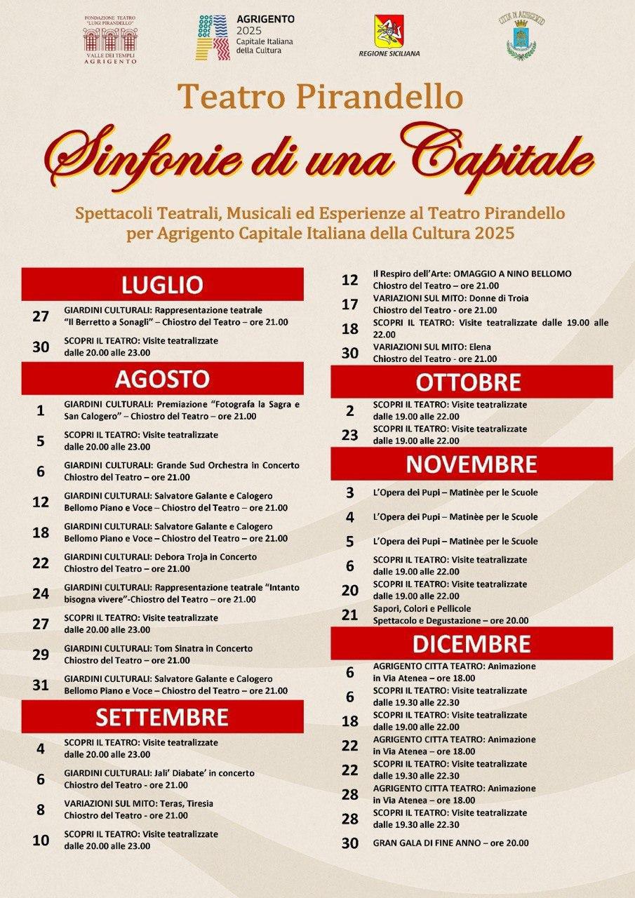 Agrigento Città Teatro. Animazione in Via Atenea (inizio ore 18.00)