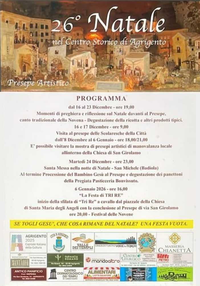 Santa Messa nella notte di Natale (inizio ore 23.00)