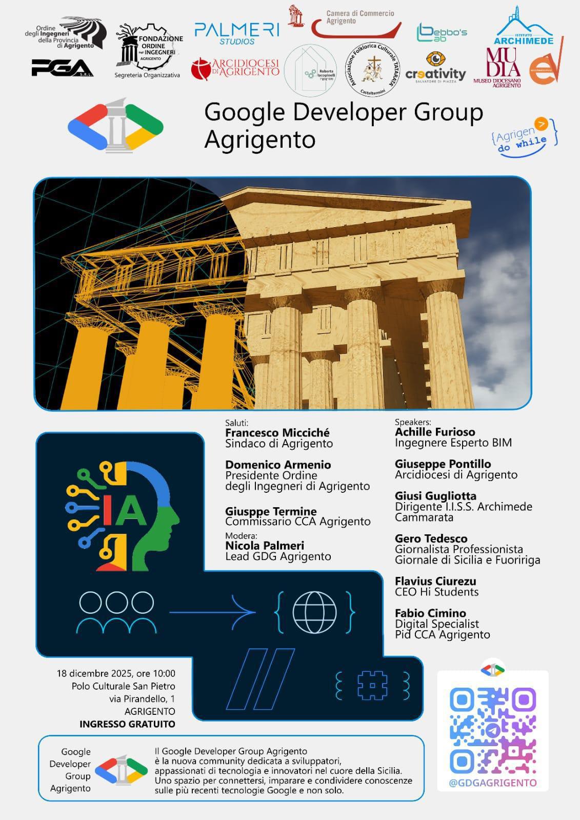 Google Developer Group Agrigento (inizio ore 10.00)