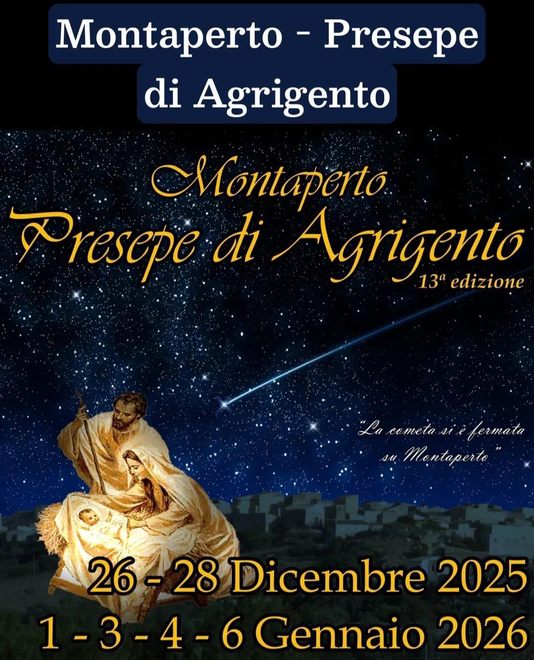Montaperto Presepe di Agrigento 13ª edizione