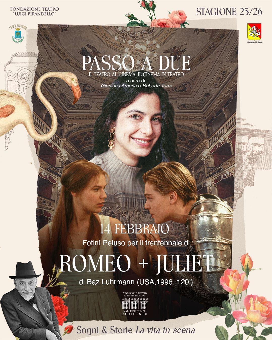 Passo a Due “Romeo + Juliet” un film di Baz Luhrmann (start h. 18.00)