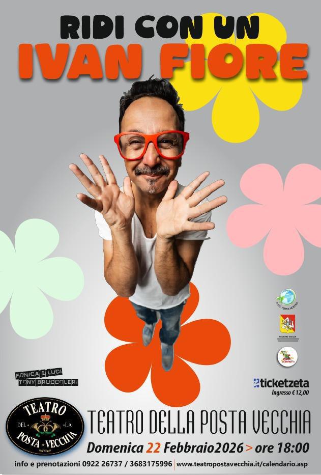 Ridi con Ivan Fiore - spettacolo di cabaret (inizio ore 18.00) Ridi con Ivan Fiore - spettacolo di cabaret (inizio ore 18.00)