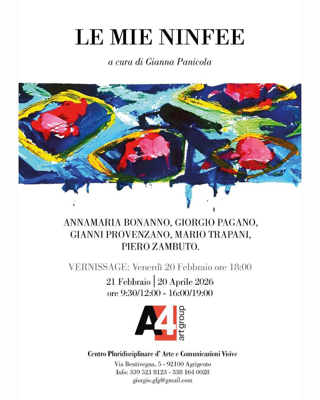 Mostra "Le mie ninfee"