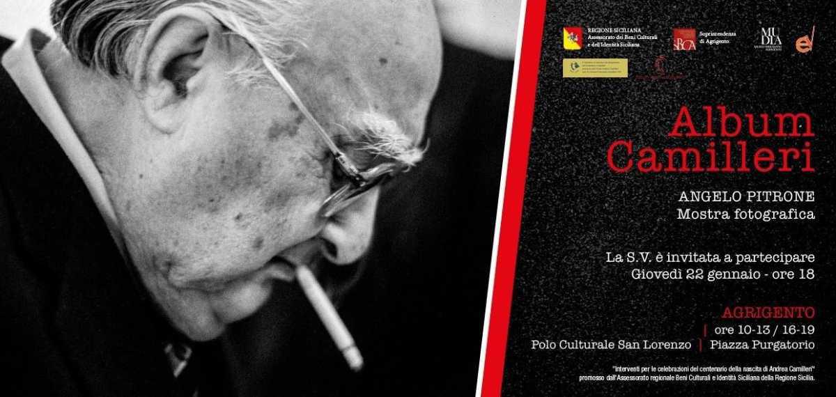 Mostra "Album Camilleri" di Angelo Pitrone